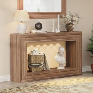 55" Long Console Tables with LED Lights