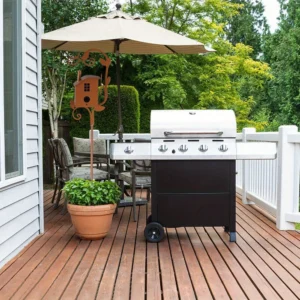 Metal Birdhouse Art Stake Outdoor Rustic